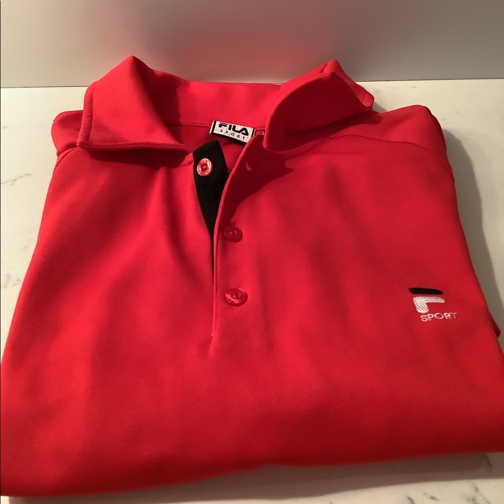 Men’s Fila Sport short sleeve polo shirt